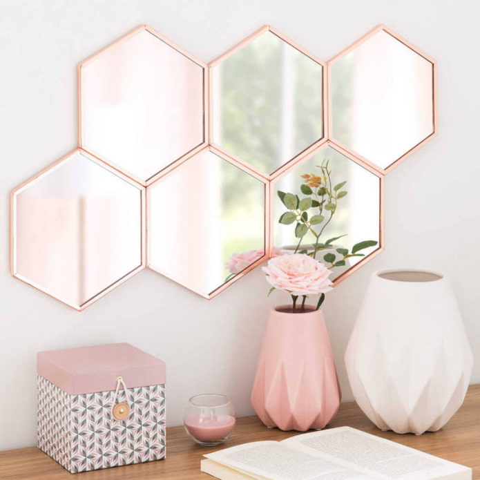 Décoration rose pastel