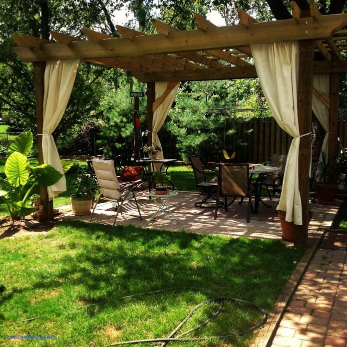 patio avec coin repas