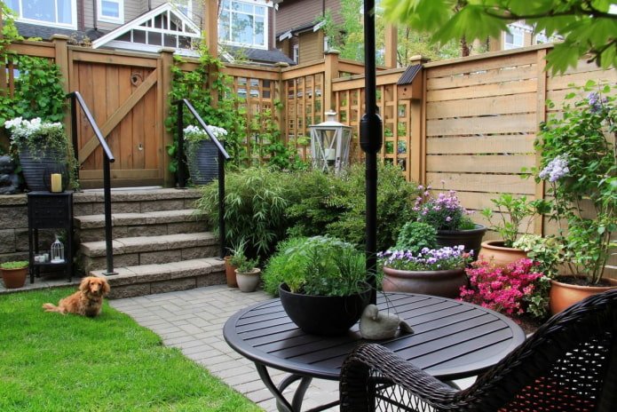 patio arrière