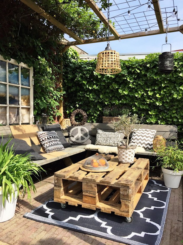 Mobilier d'extérieur DIY