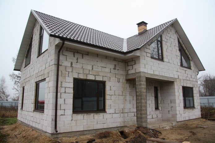maison en béton cellulaire