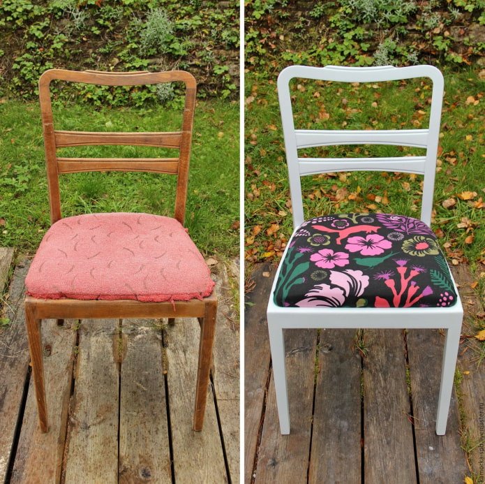 Mettre à jour une chaise