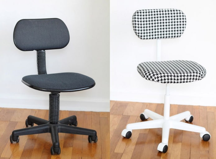 Transformer une chaise d'ordinateur