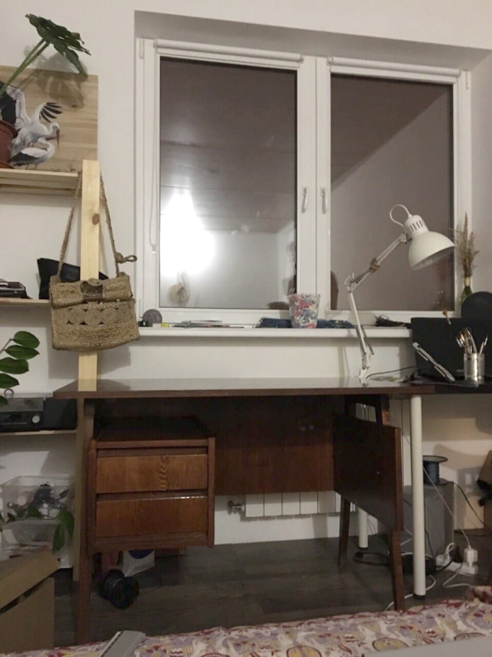 Table avant rénovation