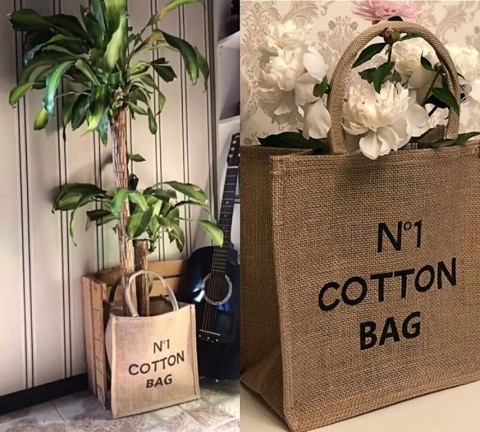 bag flowerpot