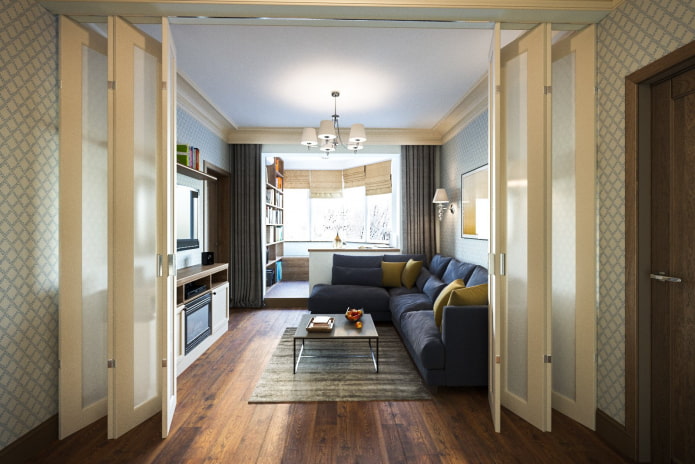 Réaménagement d'un appartement Khrouchtchevka