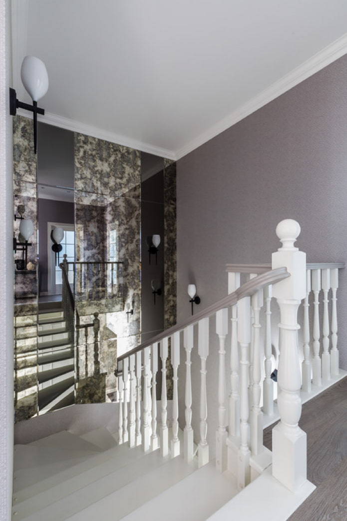 balustres à l'intérieur