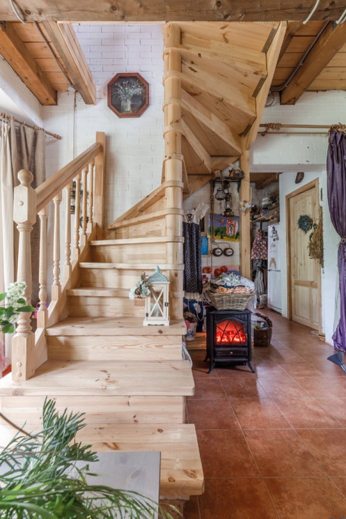 escalier en bois à faire soi-même