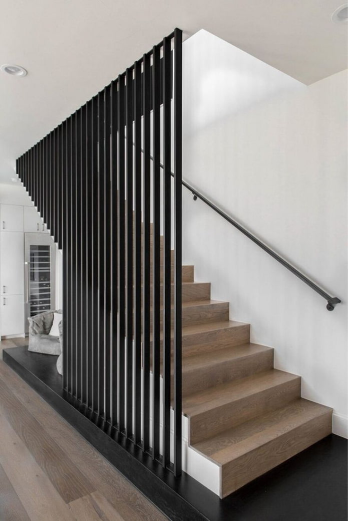 slats instead of railings
