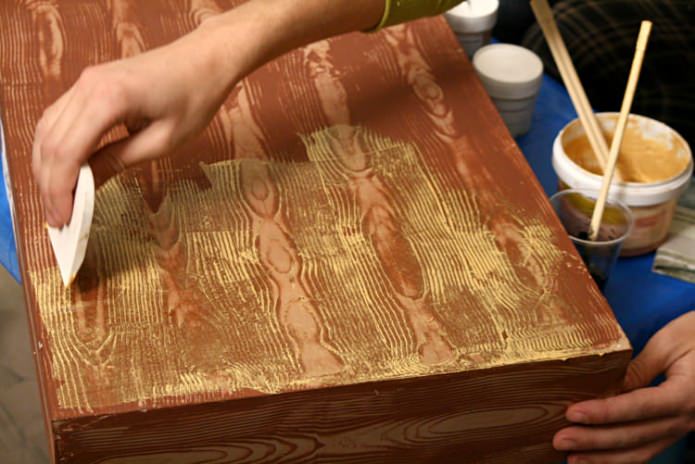 traitement de la feuille d'or