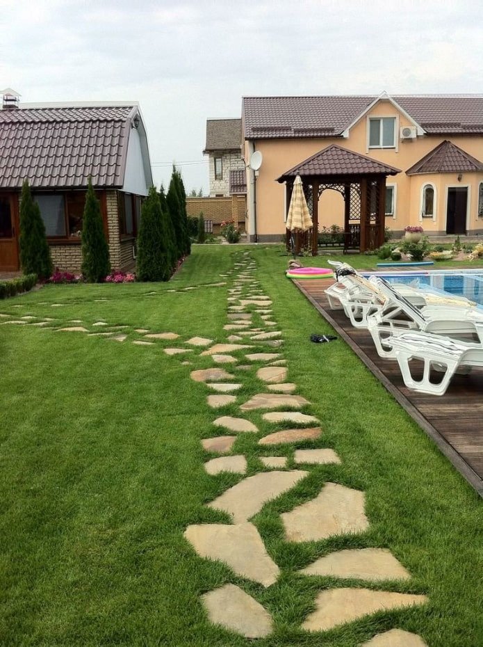 datcha avec piscine