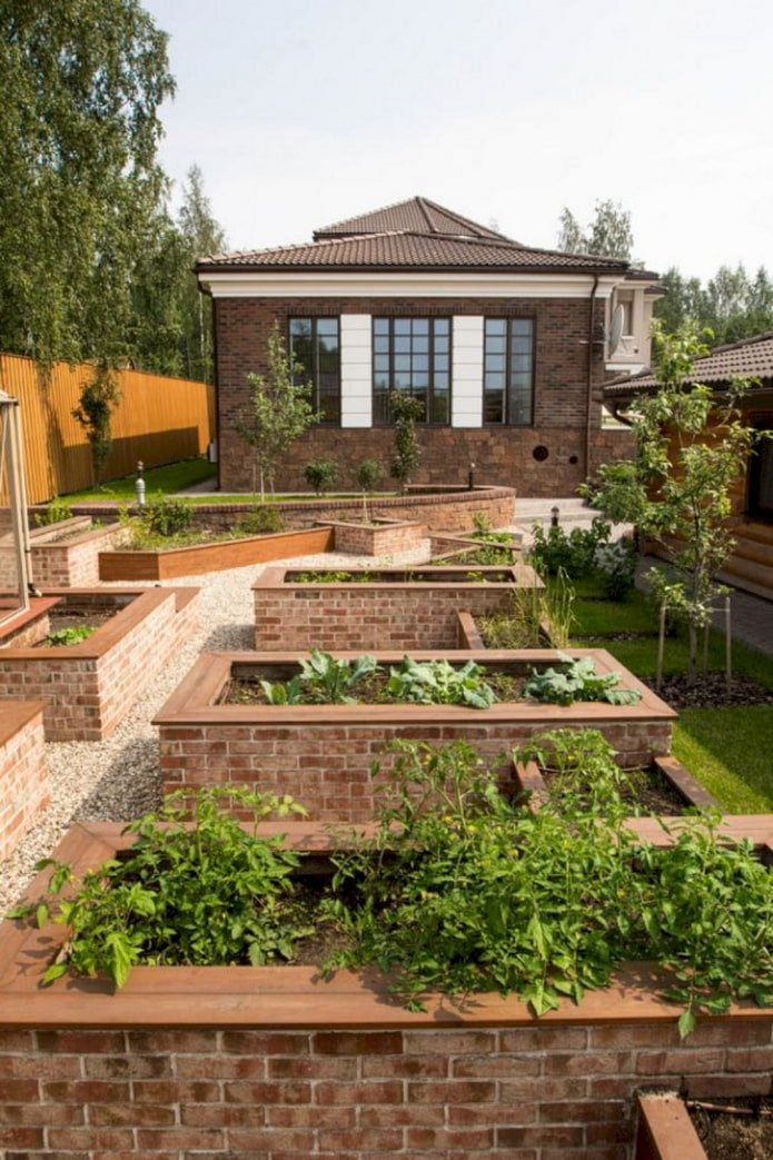 parterres de jardin modernes