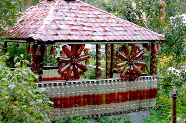 bottle gazebo