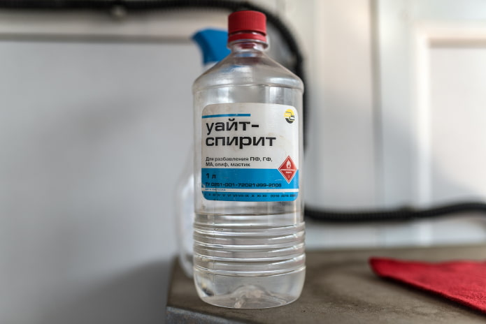 white spirit from mold