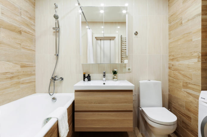 salle de bain beige