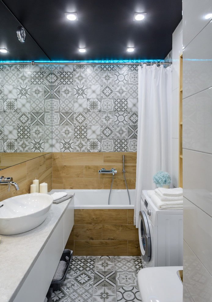 petite salle de bain de style scandinave