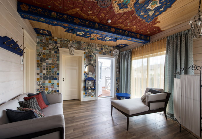décoration murale avec du carrelage