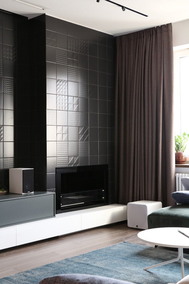 carrelage noir
