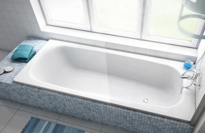 baignoire émaillée