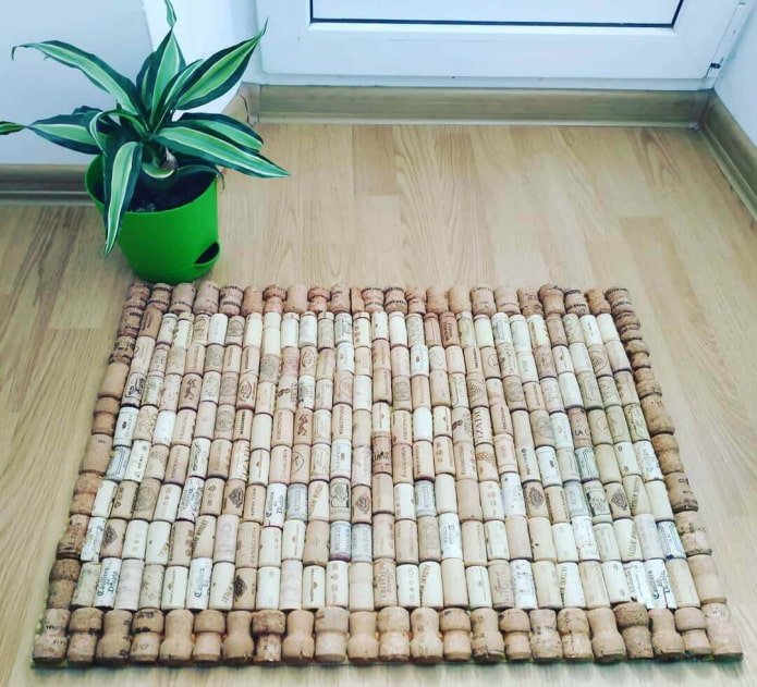 Tapis pour pieds en liège