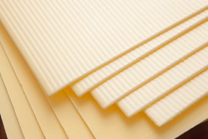 Sous-couche pour sols en polystyrène expansé