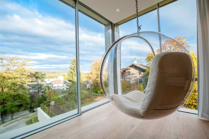 Fauteuil ballon pour balcon