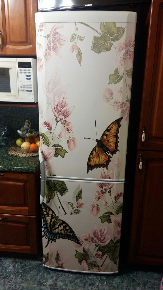 découpage de réfrigérateur