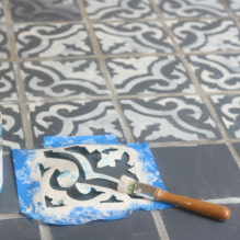 Caractéristiques de la peinture du carrelage dans la salle de bain-5