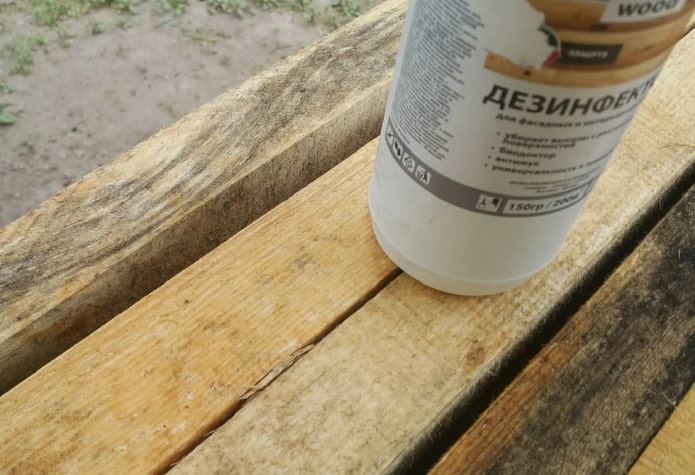 wood bleach-disinfector