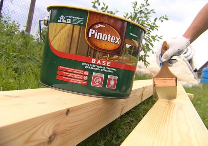apprêt pour bois
