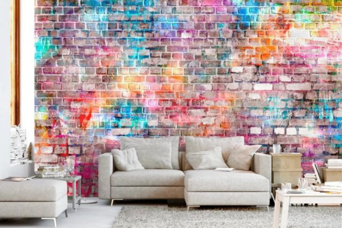 Brique multicolore
