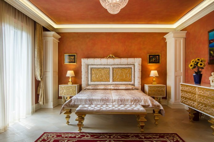 Peinture texturée pour l'intérieur d'une chambre