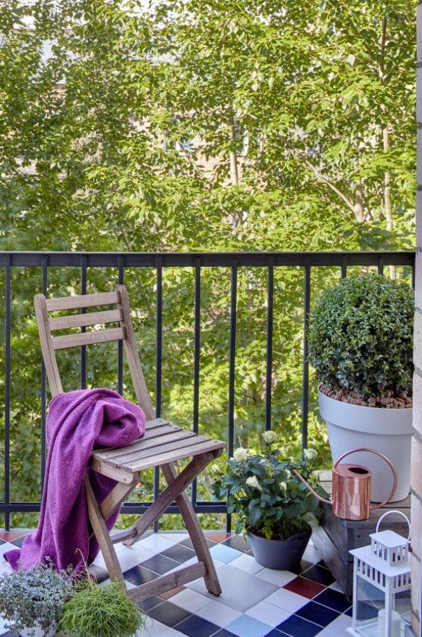 finition de balcon ouvert