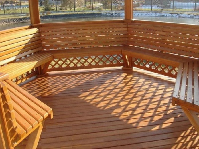 wooden floor