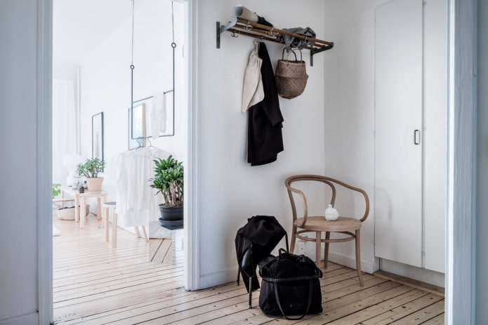 Parquet dans l'appartement