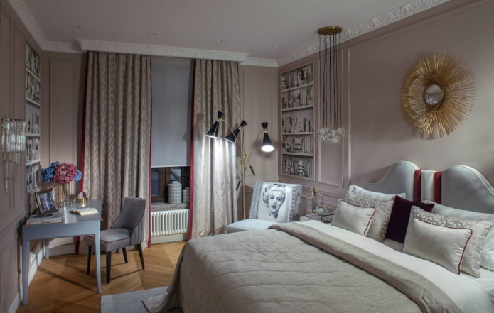 Chambre de style classique moderne