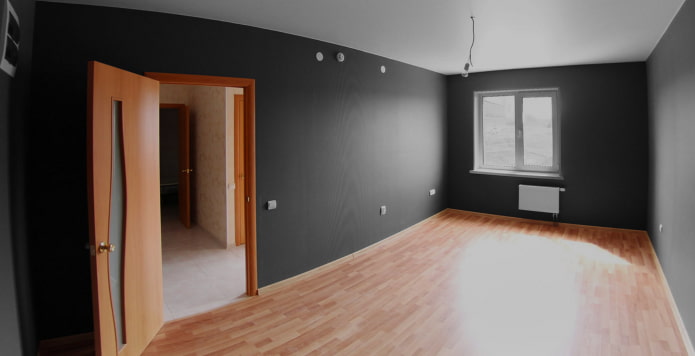 Rénovation terminée dans l'appartement