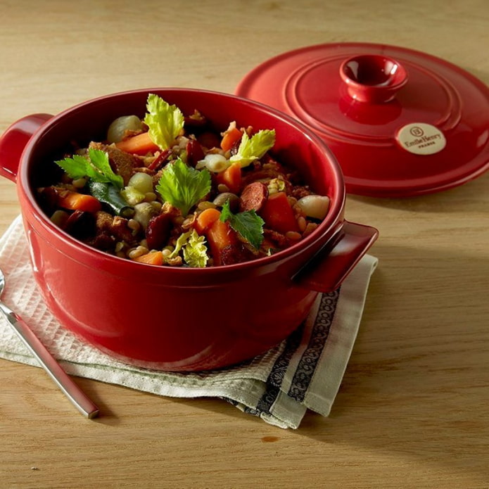 casserole en céramique