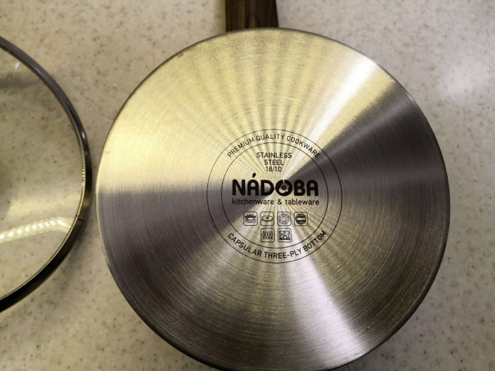 Marquage des ustensiles de cuisine pour plaques à induction