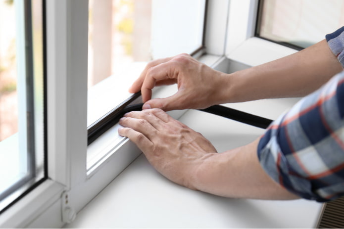 remplacement du joint sur les fenêtres en PVC