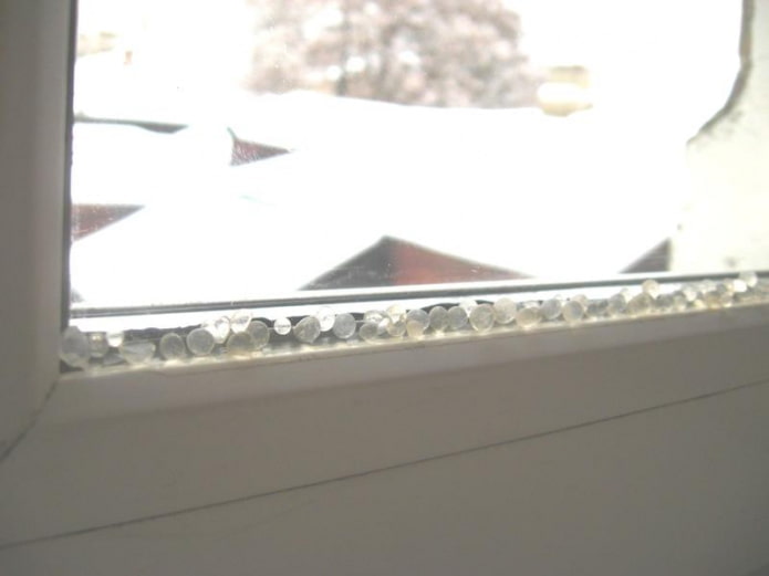 absorbent on the frame