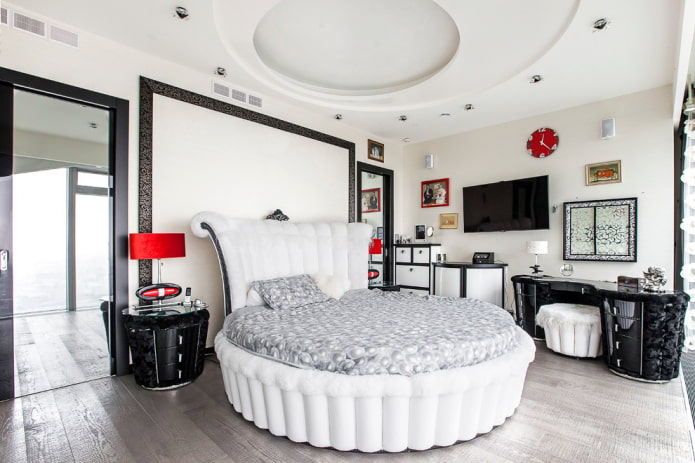 TV dans l'intérieur de la chambre