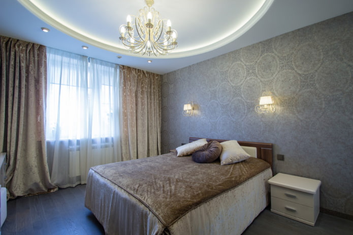 Plafond à deux niveaux