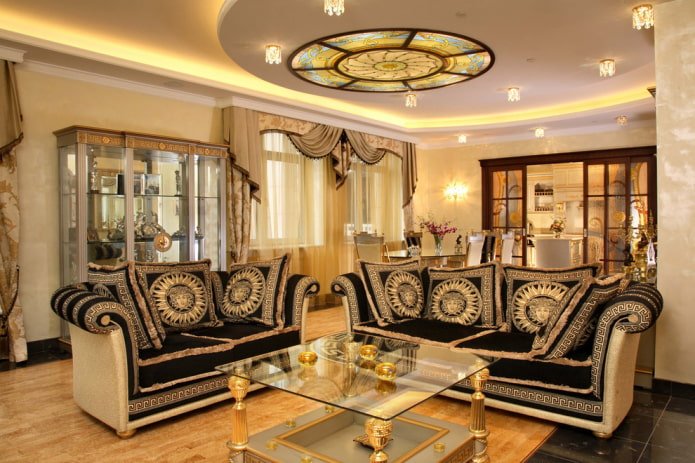 Style classique dans le salon