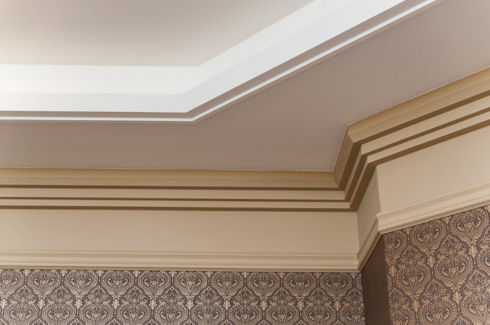 moulure de plafond lisse