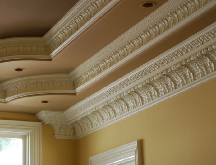 moulure de plafond flexible 
