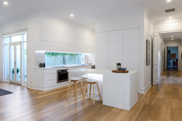moulures de plafond de style minimaliste