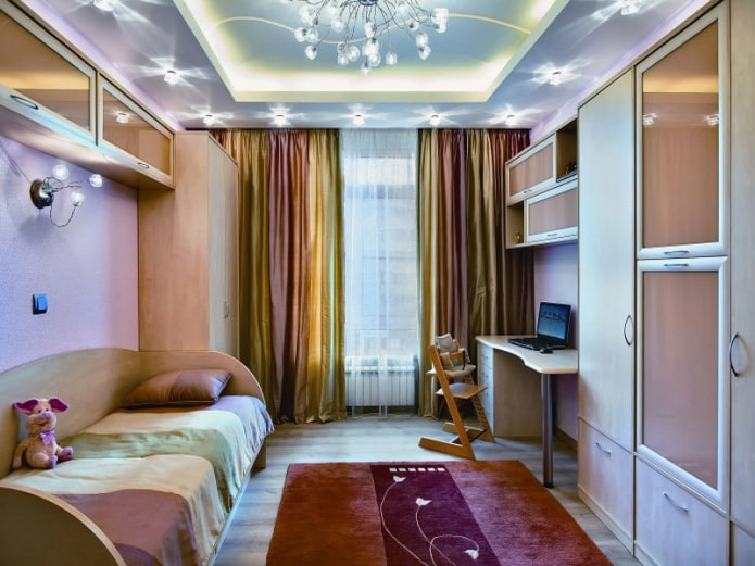 soffites au plafond à l'intérieur