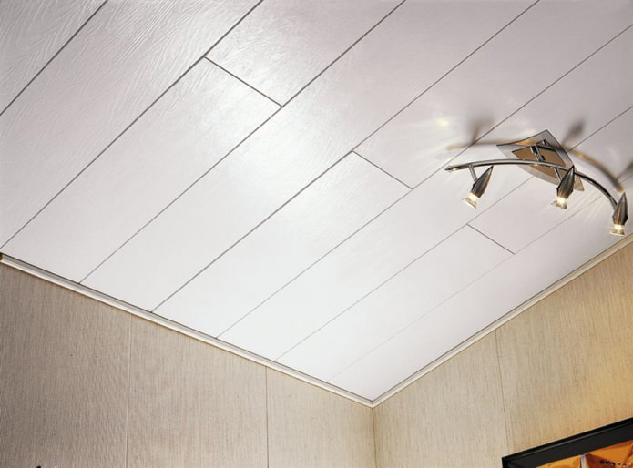 panneaux de plafond en plastique