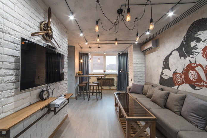 décor avec fils